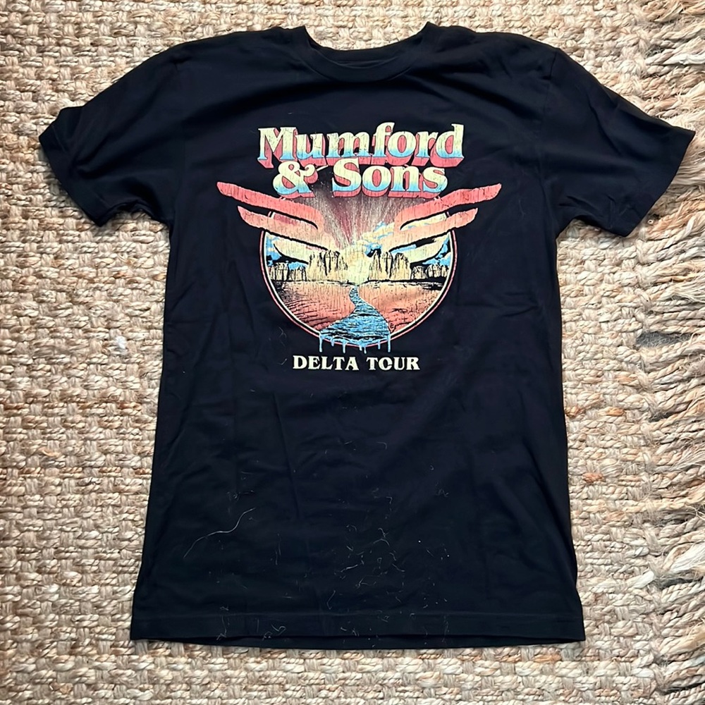 Mumford and Sons band concert t shirt
